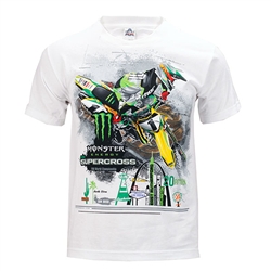 Monster Energy Supercross Series Tee - White