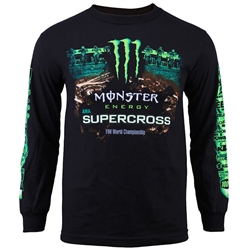 Monster Energy Supercross Grid Tee