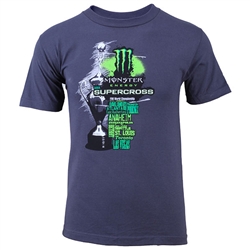 Monster Energy Supercross Series Tee - Gray