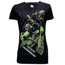 Monster Energy Supercross Ladies Close Call Tee