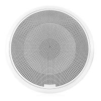 Fusion FM-S10RW FM Series 10&quot; 400W Flush Mount Marine Subwoofer - Round Grill - White