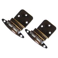 Perko Chrome Plated Brass 3/8&quot; Inset Hinges
