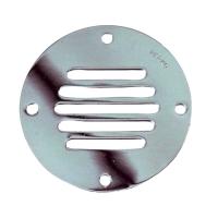 Perko Chrome Plated Brass Round Locker Ventilator - 3-1/4&quot;