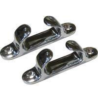 Perko 4&quot; Straight Chock - Chrome Plated Zinc