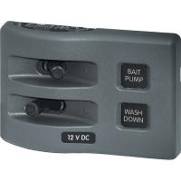 Blue Sea 4303 WeatherDeck 12V DC Waterproof Switch Panel - 2 Position