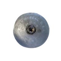 Tecnoseal R1 Rudder Anode - Zinc - 1-7/8&quot; Diameter