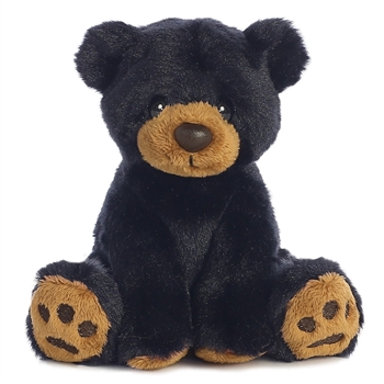 Lil Ray the Little Baby Black Bear Stuffed Animal by Aurora