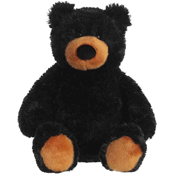 Mumford the Plush Black Teddy Bear by Aurora
