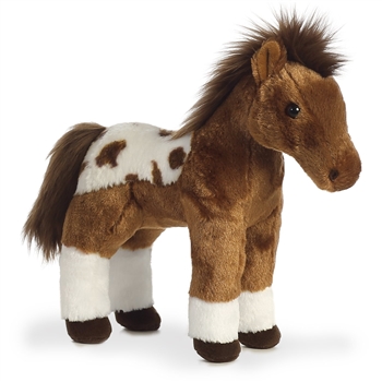 Dakota the Standing Paint Horse Stuffed Animal by Aurora