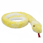 Albino Burmese Python 50 Inch Snake Stuffed Animal by Aurora