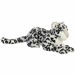 Asha the Designer Stuffed White Leopard Luxe Boutique by Aurora