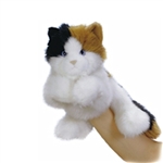 Esmeralda the Plush Calico Cat Puppet by Aurora