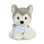 Precious Moments Malakai Wolf Stuffed Animal by Aurora