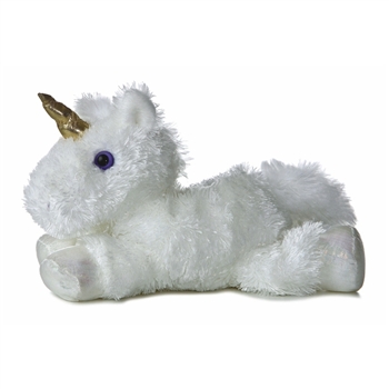Celestial the Stuffed Unicorn Mini Flopsie  by Aurora