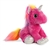 Cosmic the Stuffed Fuchsia Unicorn with Silver Hooves by Aurora