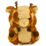 Giminy the Giraffe Stuffed Animal 5 Inch Rolly Pet by Aurora