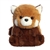 Aki the Stuffed Red Panda 5 Inch Rolly Pet Plush by Aurora