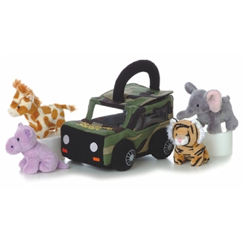 My Photo Safari Plush African Animals Playset for Babies by Ebba