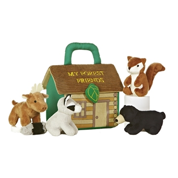 My Forest Friends Plush Animals Playset for Babies by Ebba