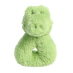 Hugeez Plush Alligator Baby Rattle by Ebba