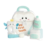 My First Tooth Plush Playset for Babies by Ebba