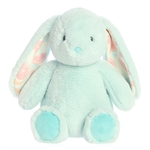 Baby Safe Dewey Plush Bunny Rabbit Flourish Seafoam by Ebba