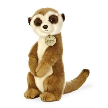 Realistic Stuffed Meerkat 10 Inch Plush Animal by Aurora