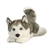 Realistic Stuffed Husky Lying Miyoni Plush by Aurora