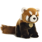 Realistic Stuffed Red Panda 9 Inch Miyoni Plush by Aurora