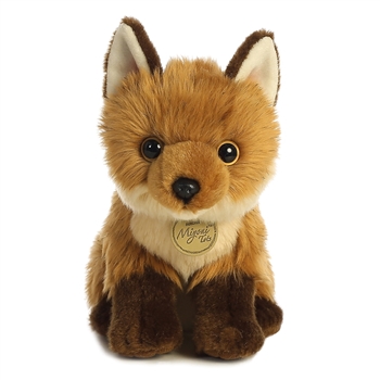 Realistic Stuffed Fox Kit 9 Inch Miyoni Plush by Aurora