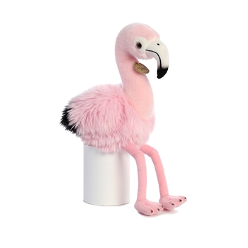 Realistic Stuffed Andean Flamingo 10 Inch Miyoni Plush by Aurora