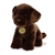 Realistic Stuffed Chocolate Lab Puppy 9 Inch Miyoni Plush by Aurora