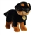 Realistic Stuffed Rottweiler Puppy 10 Inch Miyoni Plush by Aurora