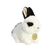 Realistic 8 Inch Stuffed Black and White Rex Rabbit Miyoni Plush by Aurora