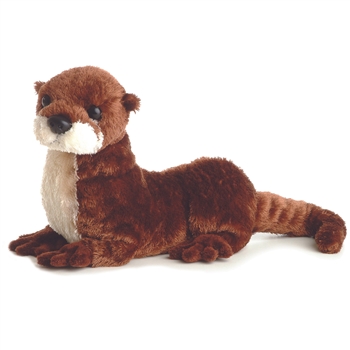 Stuffed North American River Otter by Aurora