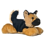 Shep the Stuffed German Shepherd Mini Flopsie by Aurora