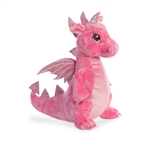 Dahlia the Pink Stuffed Dragon Sparkle Tales Plush by Aurora