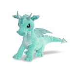Willow the Teal Stuffed Dragon Sparkle Tales Plush by Aurora