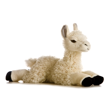 Cream Plush Llama by Aurora