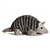 Hardy the Stuffed Armadillo Mini Flopsie by Aurora