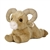 Little Rammy the Stuffed Bighorn Sheep Mini Flopsie by Aurora