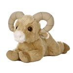 Little Rammy the Stuffed Bighorn Sheep Mini Flopsie by Aurora