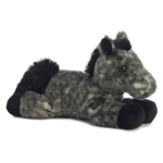 Little Storm the Stuffed Dapple Gray Horse Mini Flopsie by Aurora