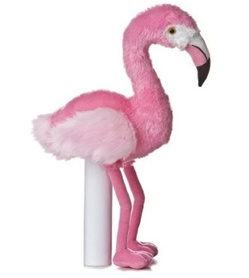 Plush Pink Flamingo 12 Inch Stuffed Flopsie By Aurora