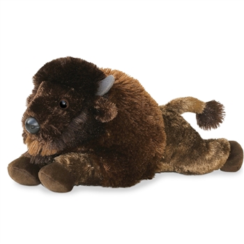 Cullen the Stuffed Buffalo Flopsie by Aurora