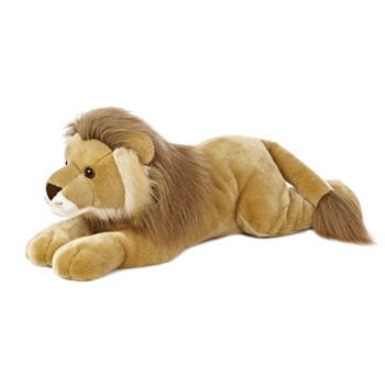 Leo the Jumbo Stuffed Lion Super Flopsie by Aurora