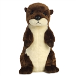 Little Bend the Stuffed River Otter Mini Flopsie by Aurora