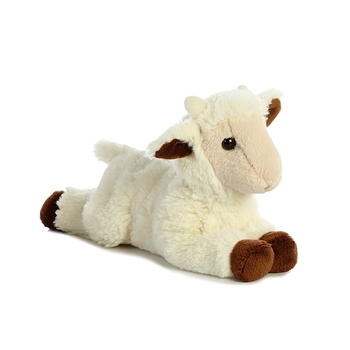 Little Billy the Stuffed Goat Kid Mini Flopsie by Aurora