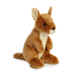 Little Sydney the Stuffed Kangaroo Mini Flopsie by Aurora