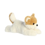 Pom the Stuffed Pomeranian Pup Mini Flopsie by Aurora